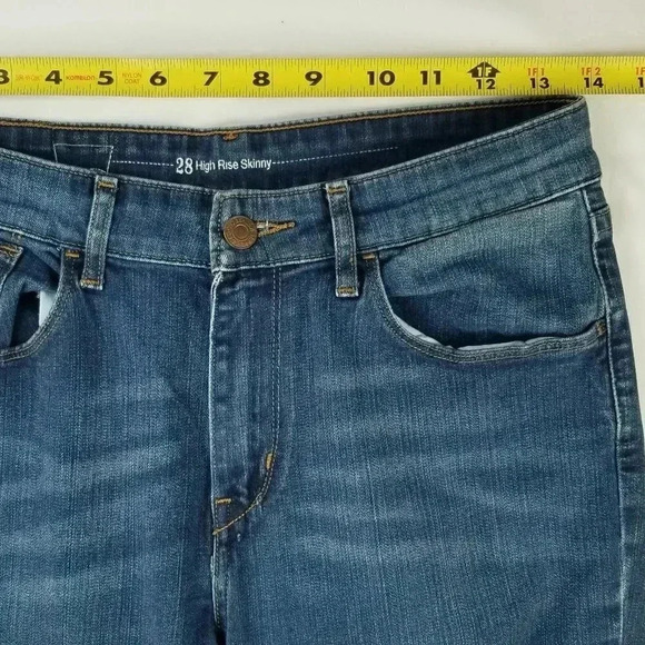 Levi's 28 High Rise Skinny Women's Blue denim Jeans Size 28X29 - Picture 2 of 12